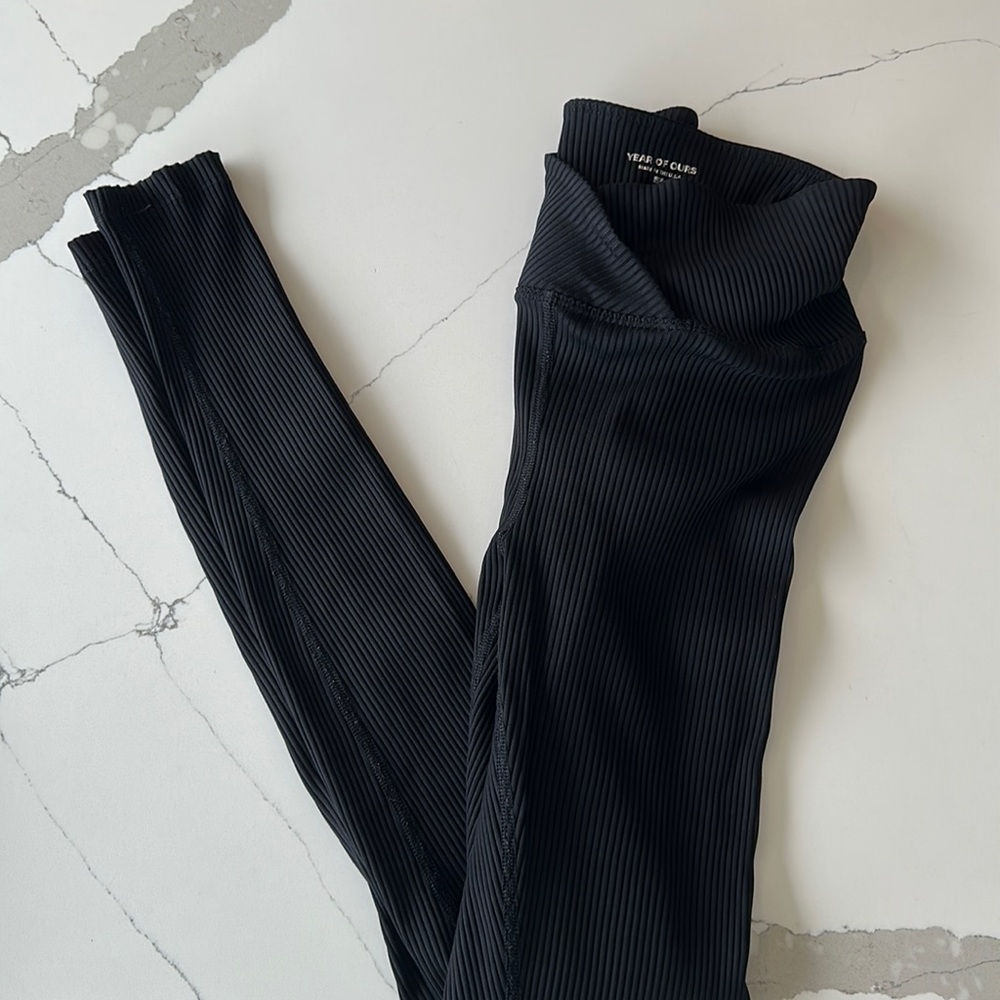 Year of ours black legging